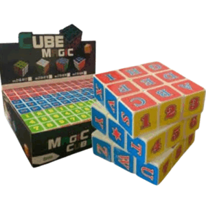 CUBO MAGICO CON LETRAS Y NUMEROS ($xU) 800391