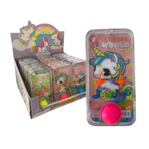 EXHIBIDOR JUEGO AGUA UNICORNIO UN PULSADOR ($ FINAL)