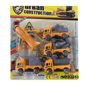 SET URBAN CONSTRUCCION CAMIONES BL 3253291