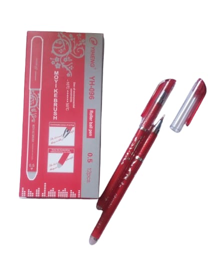 LAPICERA BORRABLE0,5MM ROJO YH-096