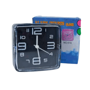 RELOJ DESPERTADOR CUADRADO 614