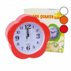 RELOJ DESPERTADOR FLOR L61