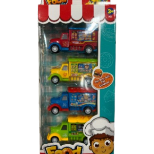 CAMIONES FOOD TRUCK EN BLISTER X 4 U