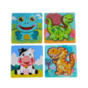 PUZLLE ANIMALES DE MADERA MOD SURT