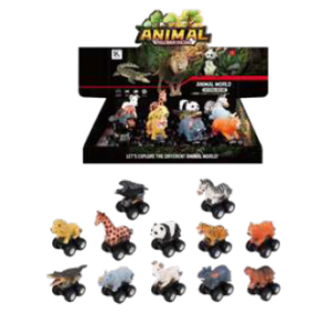 AUTO FRICCION ANIMALES 12 MOD 381354
