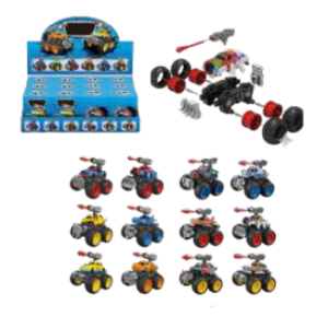 AUTO MONSTER TRUCKS DIY LANZAMISIL 912688