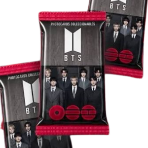 BTS 4 PHOTOCARDS COLECCIONABLES X 4 SOBRES ($ FINAL)
