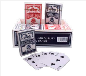 CARTAS POKER MAZO ROJO O AZUL