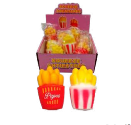 SQUISHY PAPAS FRITAS CH24-2198-8