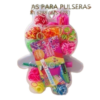 SET LOOM BANDS TIPO CONEJO 306286