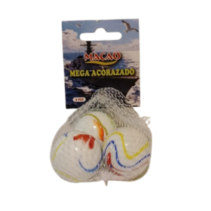 MEGA BOLON MEGA ACORAZADO X 3U RED 45 MM