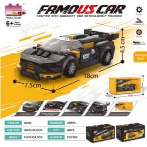 MJA FAMOUS CARS C-EXHI ACRILICO 339PCS 95003