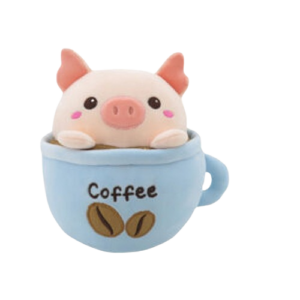 PELUCHE WOOLY POP CERDO EN TAZA 514874