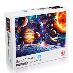 PUZZLE SPACE TRAVELER 1000PCS 70X50 CM