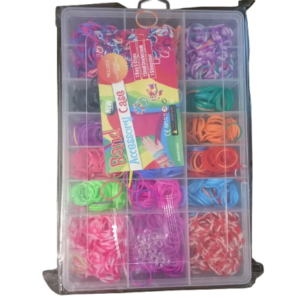 SET LOOM BANDS RECTANGULAR 606385