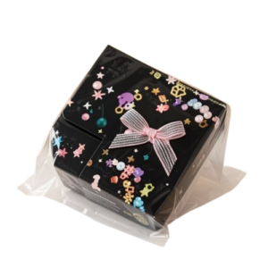 SQUISHY CUBO CHCOLATE CON MOÑO 2158