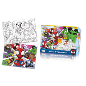 PUZZLE SPIDEY DE PISO 24CPS BIFAZ